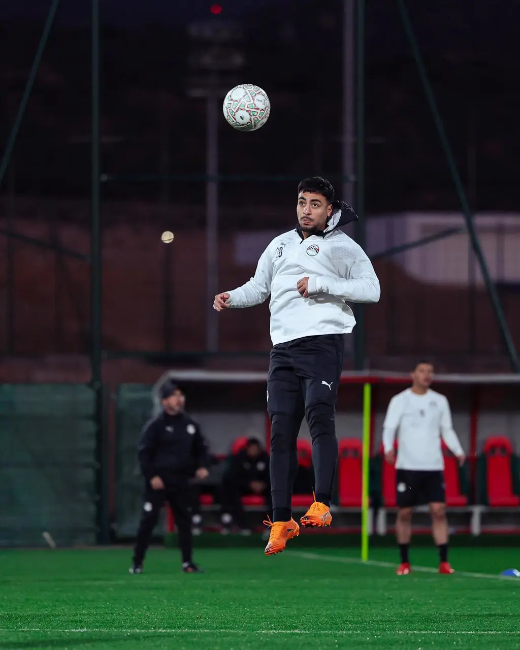 منتخب مصر يواصل تدريباته قبل مواجهة كوت ديفوار