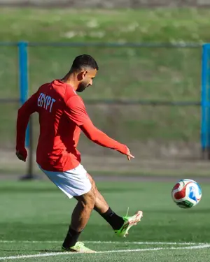 بالصور.. منتخب مصر يختتم تدريباته بفانكوفر استعداداً لمواجهة نيوزيلندا