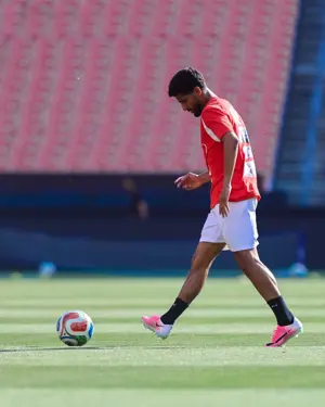 منتخب مصر يختتم تدريباته استعداداً لمواجهة البرازيل ودياً