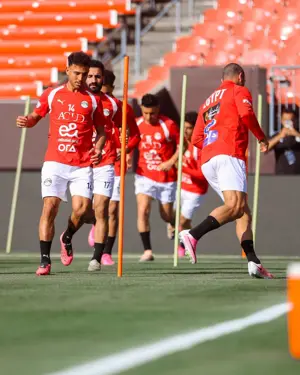 منتخب مصر يختتم تدريباته استعداداً لمواجهة البرازيل ودياً