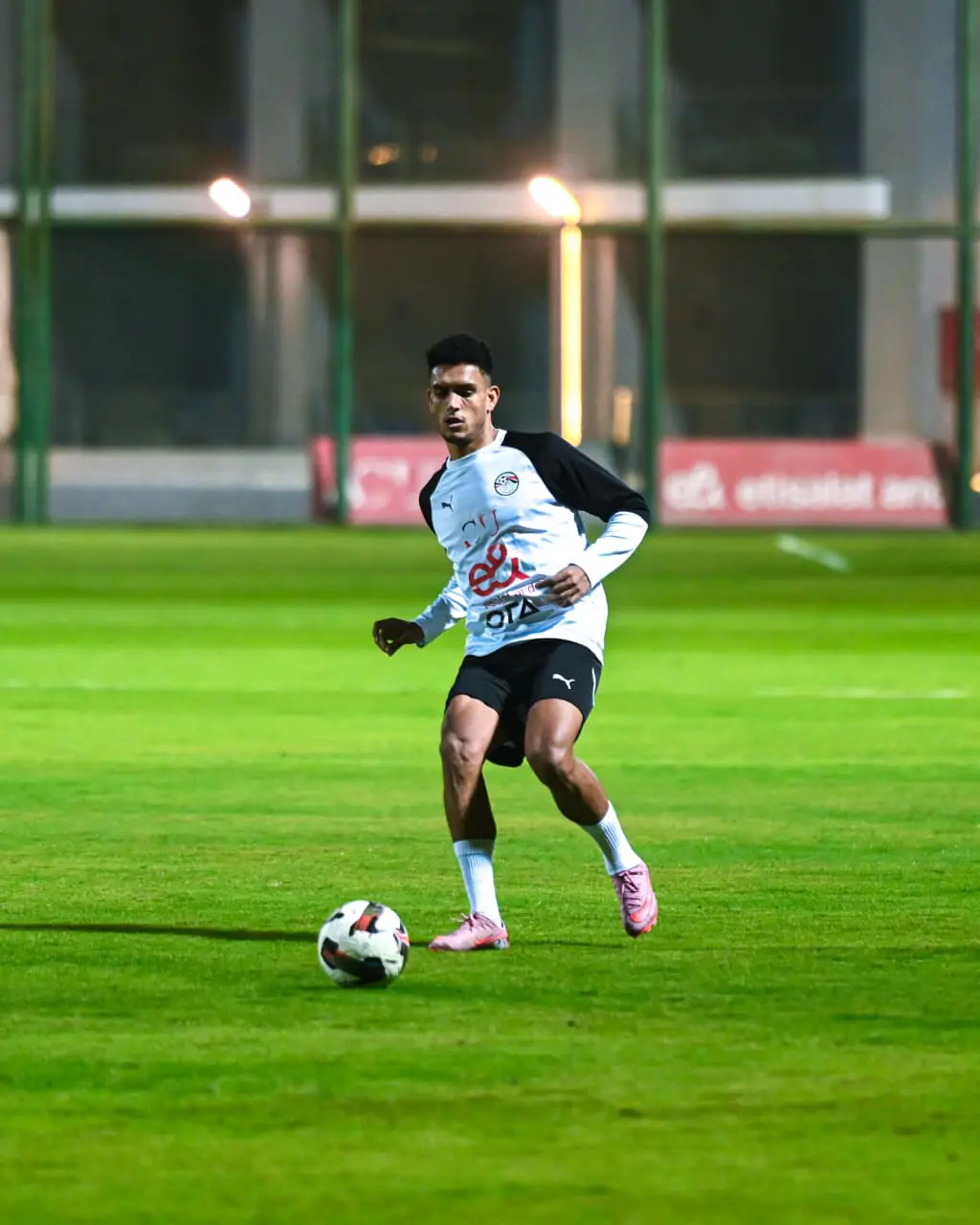 منتخب مصر المشارك في كأس العرب يختتم تدريباته قبل السفر للدوحة