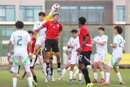 منتخب الناشئين يهزم الجزائر ودياً بهدف نظيف 