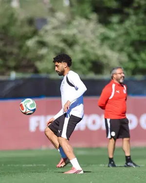 بالصور.. منتخب مصر يواصل الاستعداد لمواجهة نيوزيلندا في كأس العالم