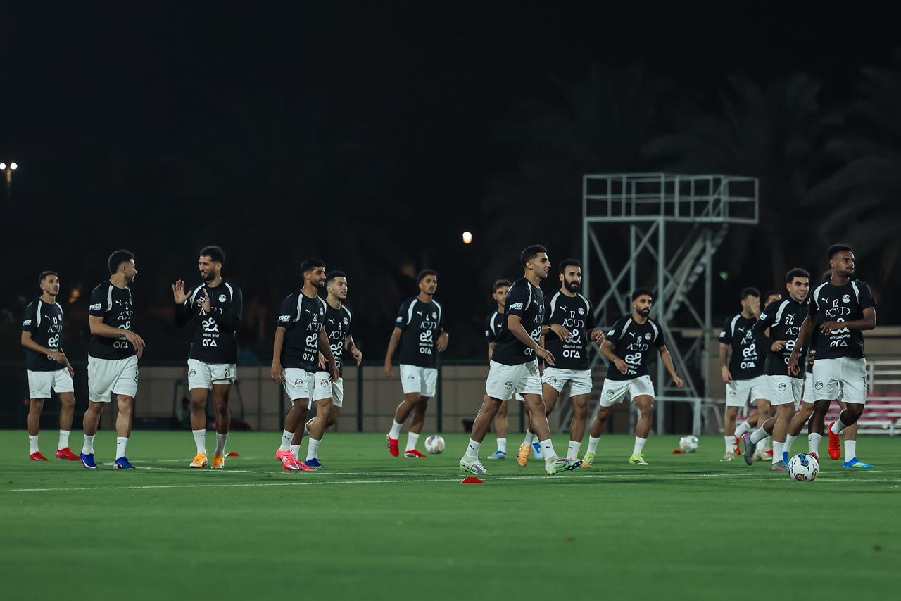 منتخب مصر يخوض تدريبه الأول في جدة استعداداً لودية السعودية 