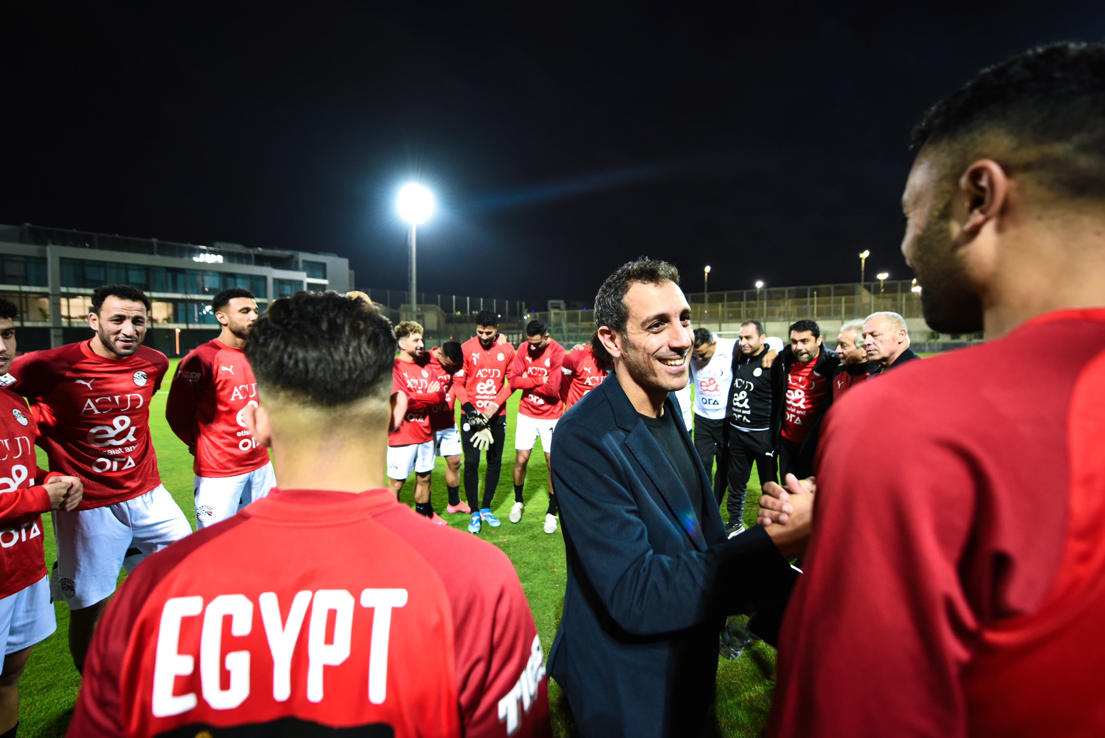 أبوريدة يدعم منتخب مصر المشارك في كأس العرب