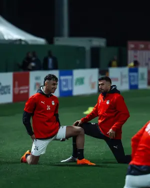 منتخب مصر يختتم تدريباته استعداداً لمواجهة زيمبابوي غداً 