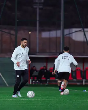 منتخب مصر يتدرب بملعب تغازوت استعداداً لمواجهة كوت ديفوار 