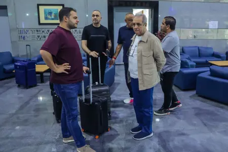 بعثة منتخب مصر تستعد قبل المغادرة للمغرب لمواجهة جيبوتيjpg