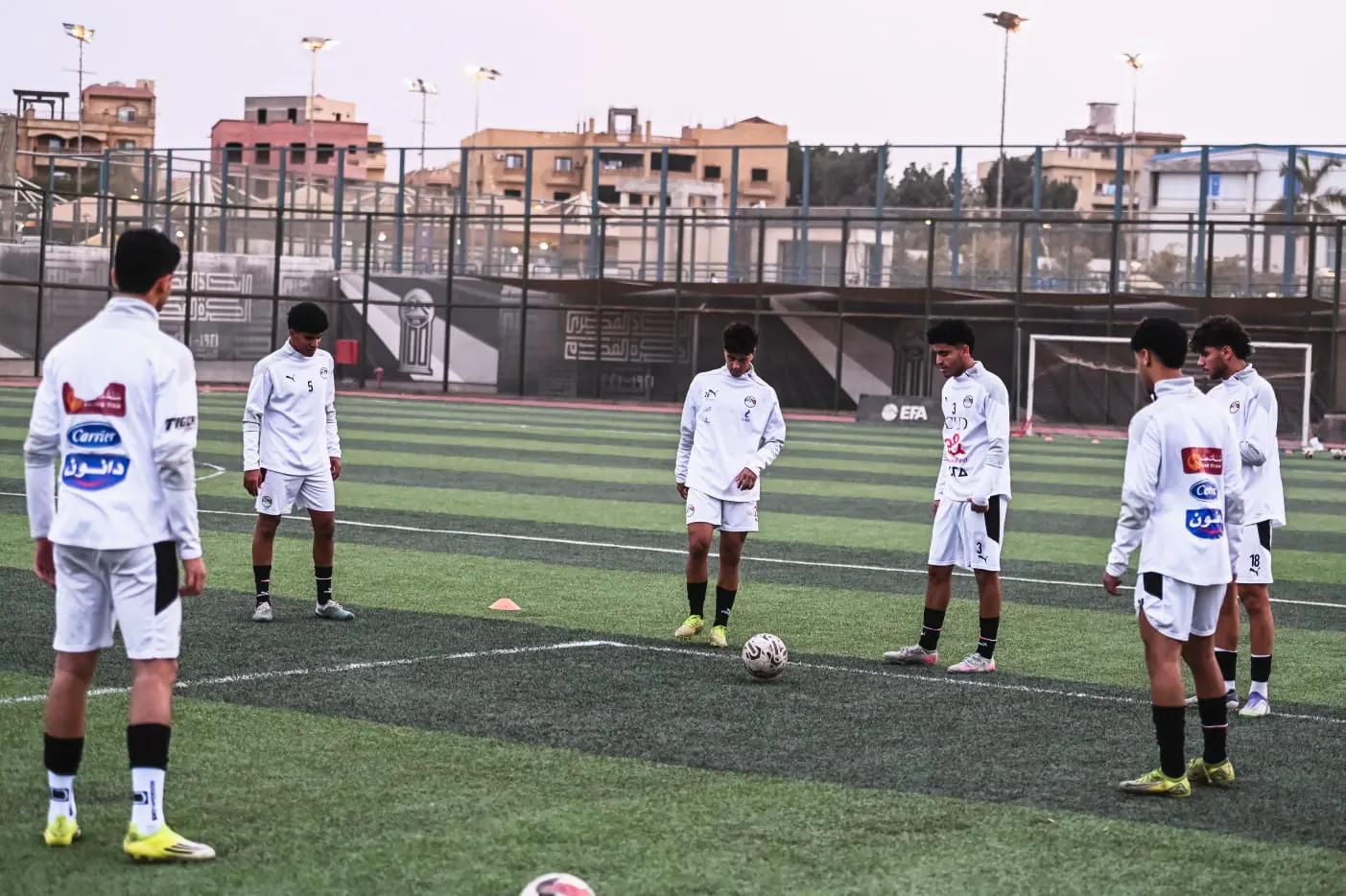 انطلاق معسكر منتخب الشباب