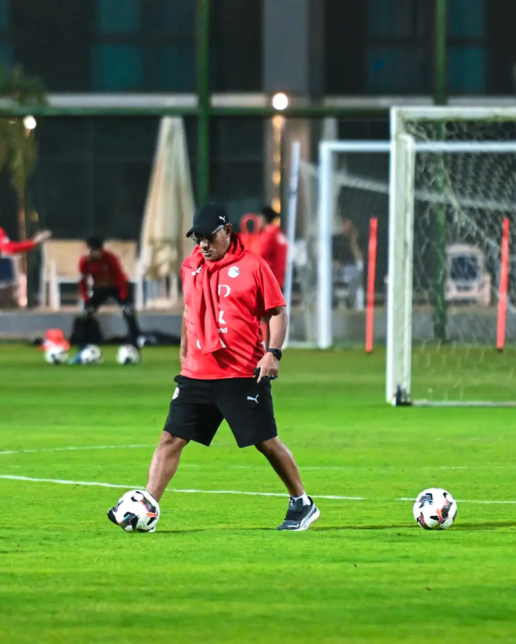 منتخب مصر المشارك في كأس العرب يختتم تدريباته قبل السفر للدوحة