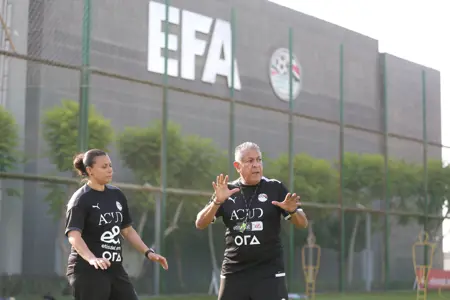 بالصور: تدريب منتخب السيدات