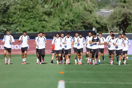 بالصور.. منتخب مصر يواصل الاستعداد لمواجهة نيوزيلندا في كأس العالم