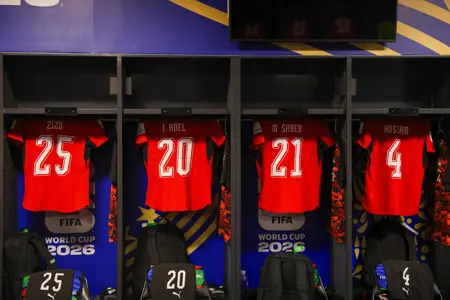 بالصور.. غرفة ملابس منتخب مصر على أتم استعداد قبل مواجهة الأرجنتين