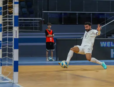 بالصور: منتخب مصر لكرة الصالات يفوز على نظيره الجزائري (4 - 1) وديا