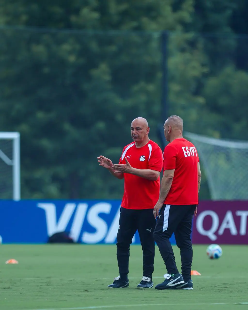 بالصور.. مران منتخب مصر في أتلانتا استعداداً لمباراة الأرجنتين 