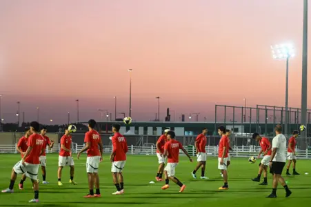 التدريب الأخير لمنتخب مصر تحت 17 سنة قبل مواجهة هايتي