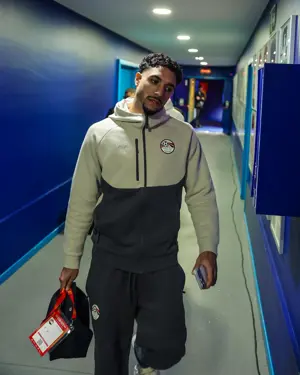 وصول منتخب مصر لملعب إسبانيول قبل مواجهة إسبانيا