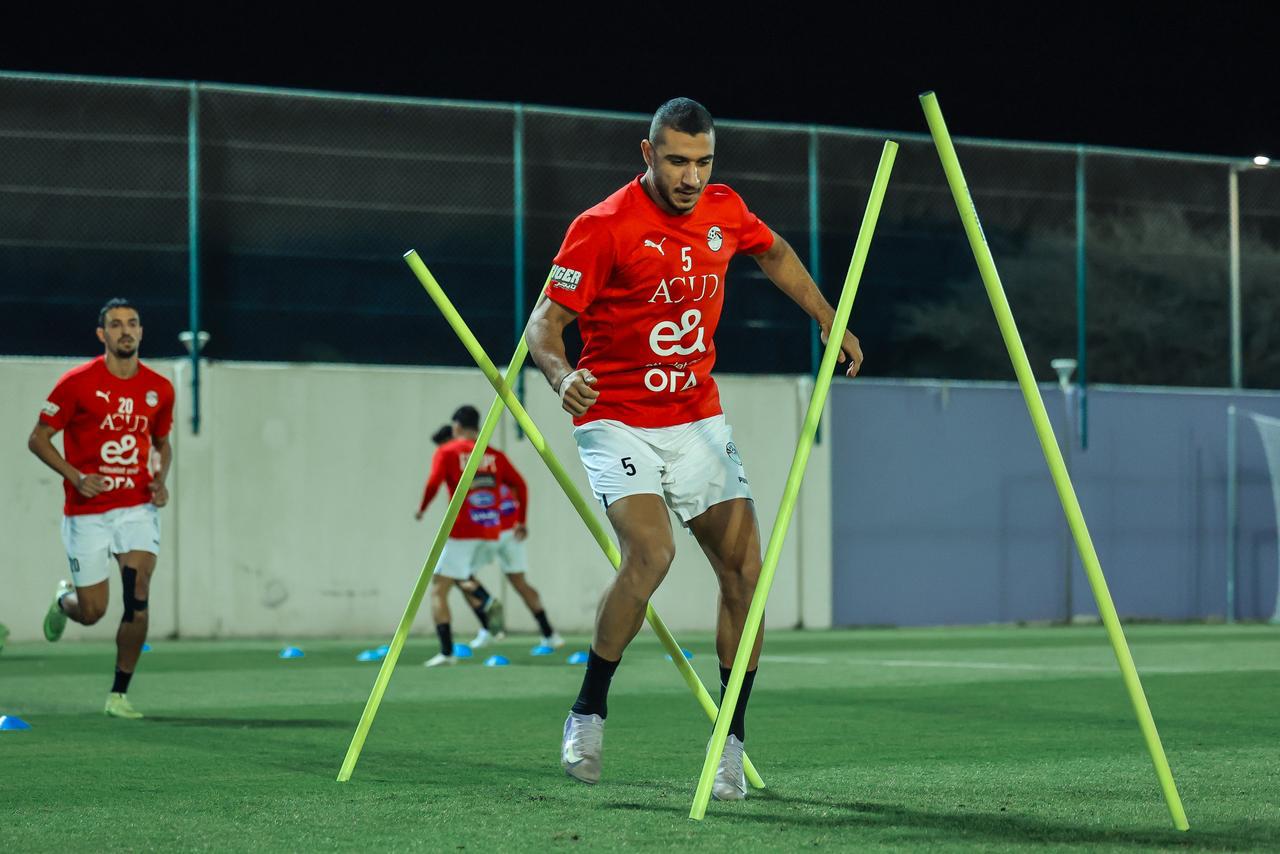 منتخب مصر يختتم تحضيراته لمواجهة أوزبكستان في دورة العين