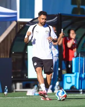 بالصور.. منتخب مصر يواصل الاستعداد لمواجهة نيوزيلندا في كأس العالم