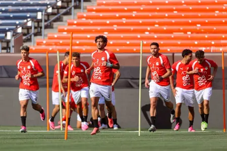 منتخب مصر يختتم تدريباته استعداداً لمواجهة البرازيل ودياً