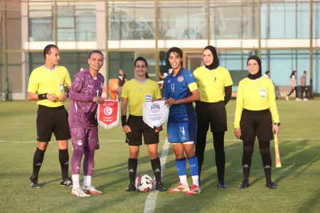 منتخب مصر للكرة النسائية  يفوز على تونس ودياً بركلات الترجيح 