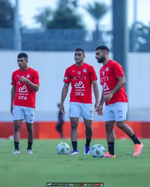 منتخب مصر يختتم تدريباته في الدار البيضاء قبل لقاء جيبوتي غدا