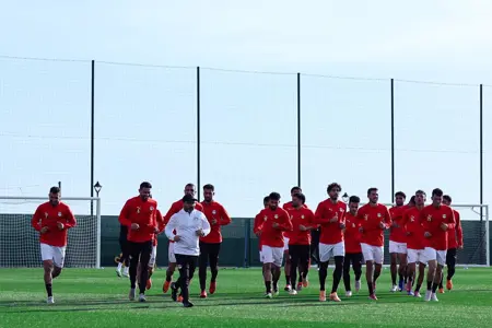 منتخب مصر يواصل تدريباته استعداداً لمواجهة بنين  