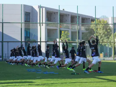 بجدية وحماس.. منتخبنا الوطني للناشئين يواصل تدريباته استعداداً لكأس الأمم الأفريقية
