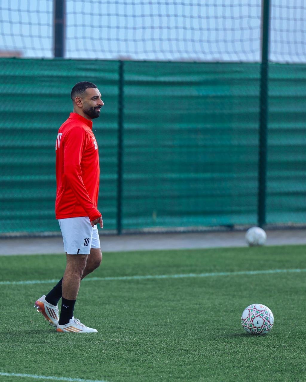 منتخب مصر يختتم تدريباته قبل مواجهة بنين غدًا