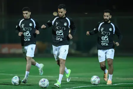 أول تدريبات منتخب مصر استعدادا للسعودية وإسبانيا
