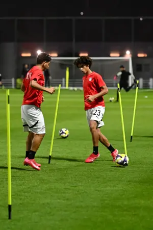 التدريب الأخير لمنتخب مصر تحت 17 سنة قبل مواجهة هايتي