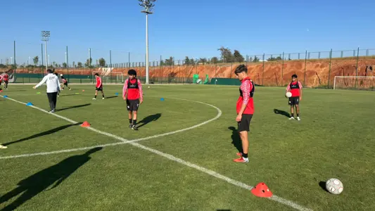 بالصور: منتخب الناشئين يختتم تحضيراته للقاء تنزانيا في نصف نهائي كأس أفريقيا