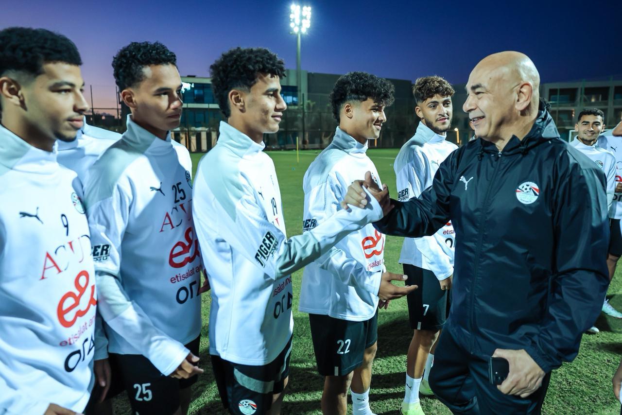 حسام وإبراهيم حسن يدعمان منتخب مصر مواليد 2007