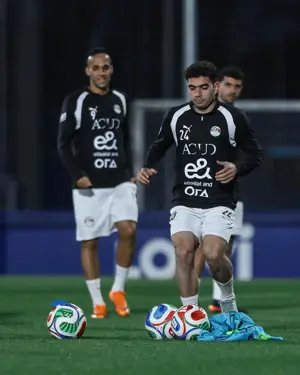 منتخب مصر يخوض تدريبه في "إسبانيول" استعداداً لودية إسبانيا