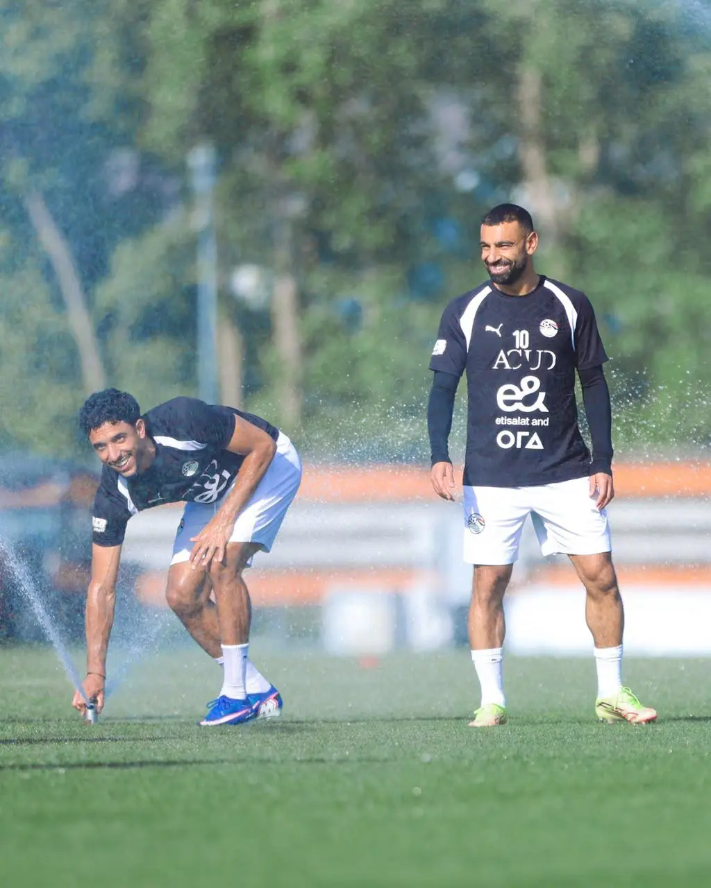 منتخب مصر يواصل تدريباته استعداداً لودية البرازيل  