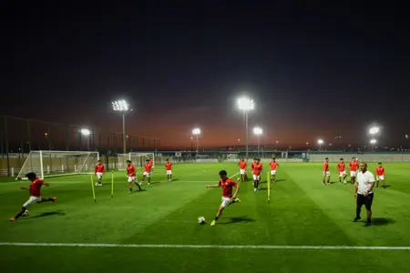 التدريب الأخير لمنتخب مصر تحت 17 سنة قبل مواجهة هايتي