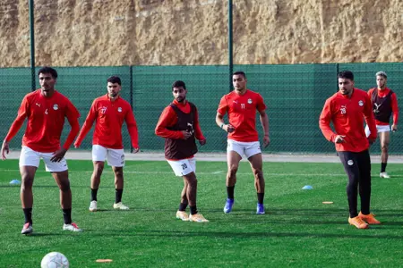 منتخب مصر يواصل تدريباته استعداداً لمواجهة بنين  