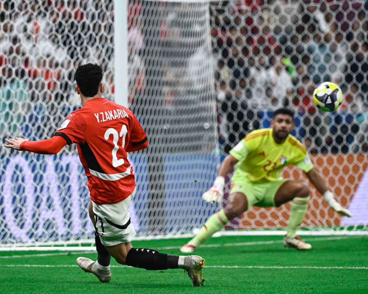 منتخب مصر المشارك في كأس العرب يفتتح مشواره بالتعادل مع الكويت