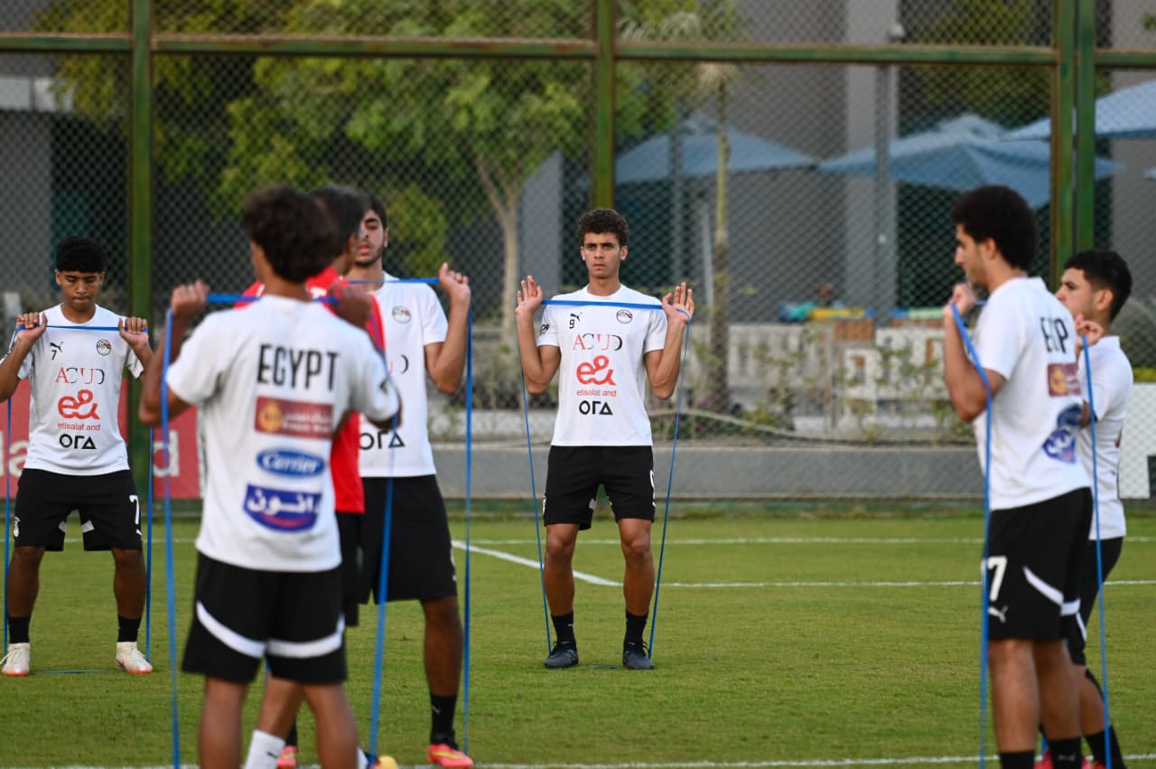 المنتخب الوطني تحت 17 عاماً يختتم استعداداته قبل السفر إلى قطر