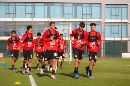 التدريب الأخير لمنتخب مصر 2009 قبل السفر إلى  بطولة الأمم الأفريقية