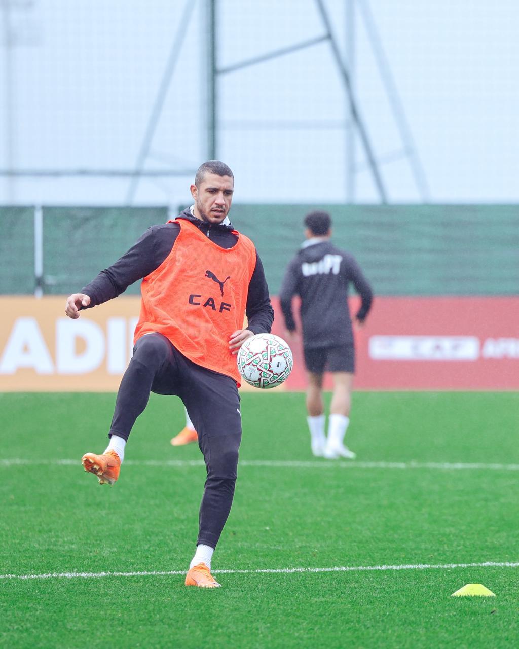 منتخب مصر يواصل تدريباته استعدادا لمواجهة جنوب افريقيا بكأس الأمم الأفريقية 