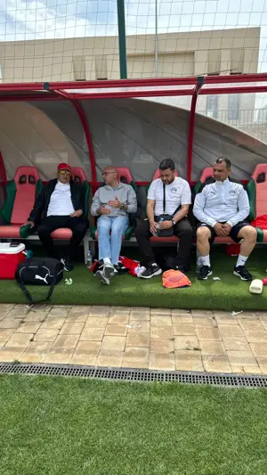 بالصور: تدريبات منتخب الناشئين في المغرب استعدادا لكأس أفريقيا