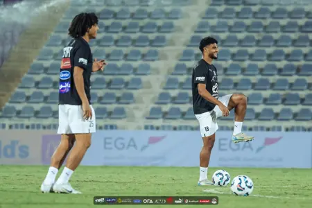 في حضور أبو ريدة.. المنتخب الوطني يتدرب على ملعب هزاع بن زايد استعدادًا لأوزبكستان