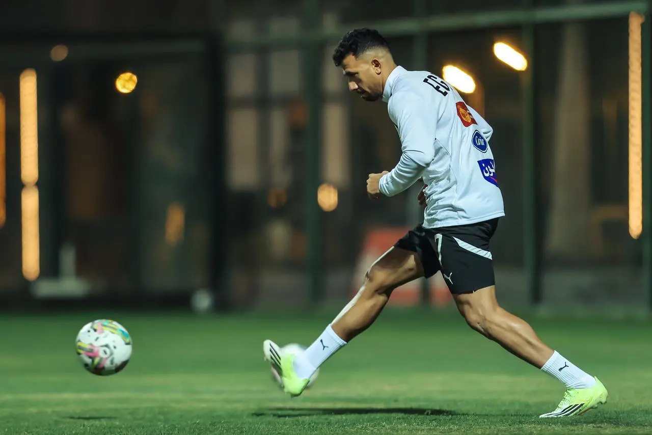منتخب مصر يخوض ثالث  تدريباته بمركز المنتخبات الوطنية استعدادا لوديتي السعودية و إسبانيا 