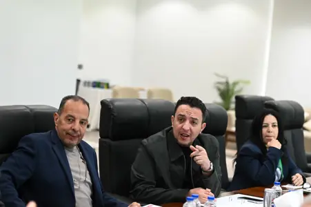 بالصور: اجتماع مجلس إدارة الإتحاد المصري لكرة القدم