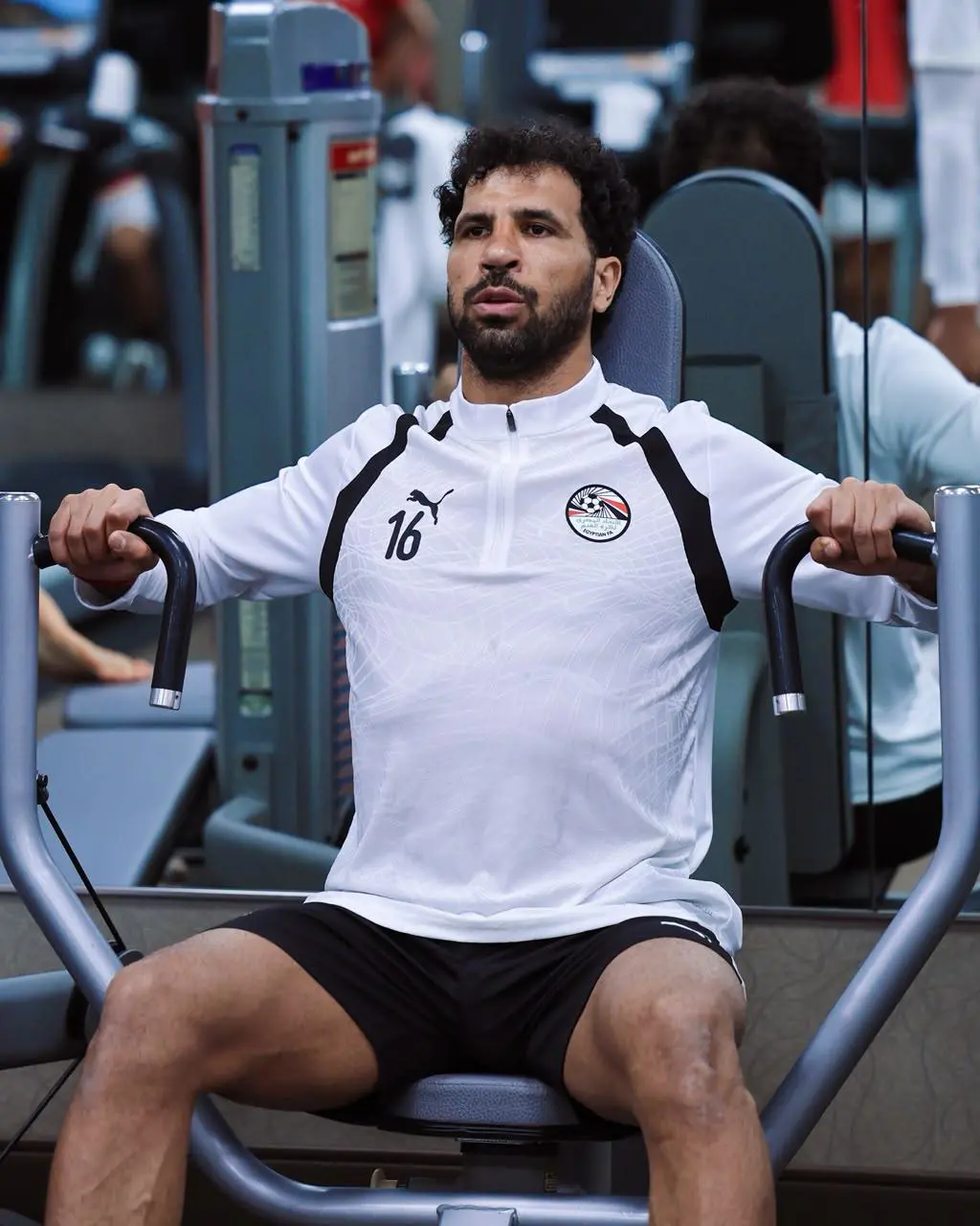 بالصور: تدريبات استشفائية وبدنية للاعبي منتخب مصر بفندق الإقامة 