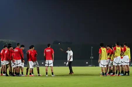 منتخب مصر تحت ١٧ ستة يواصل  تدريباته قبل انطلاق المونديال