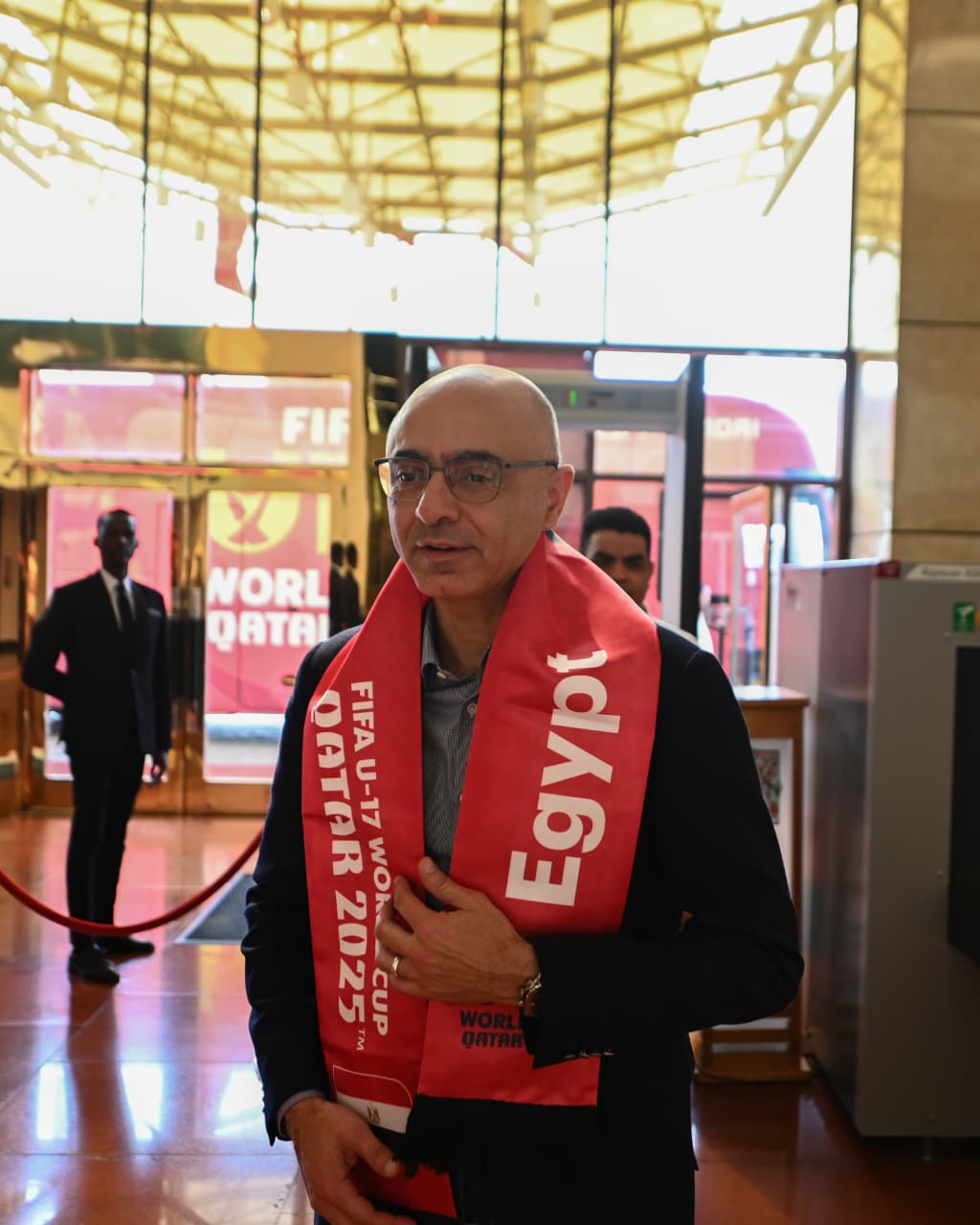 بعثة منتخب مصر تحت 17 سنة تصل لفندق إقامتها قبل المونديال