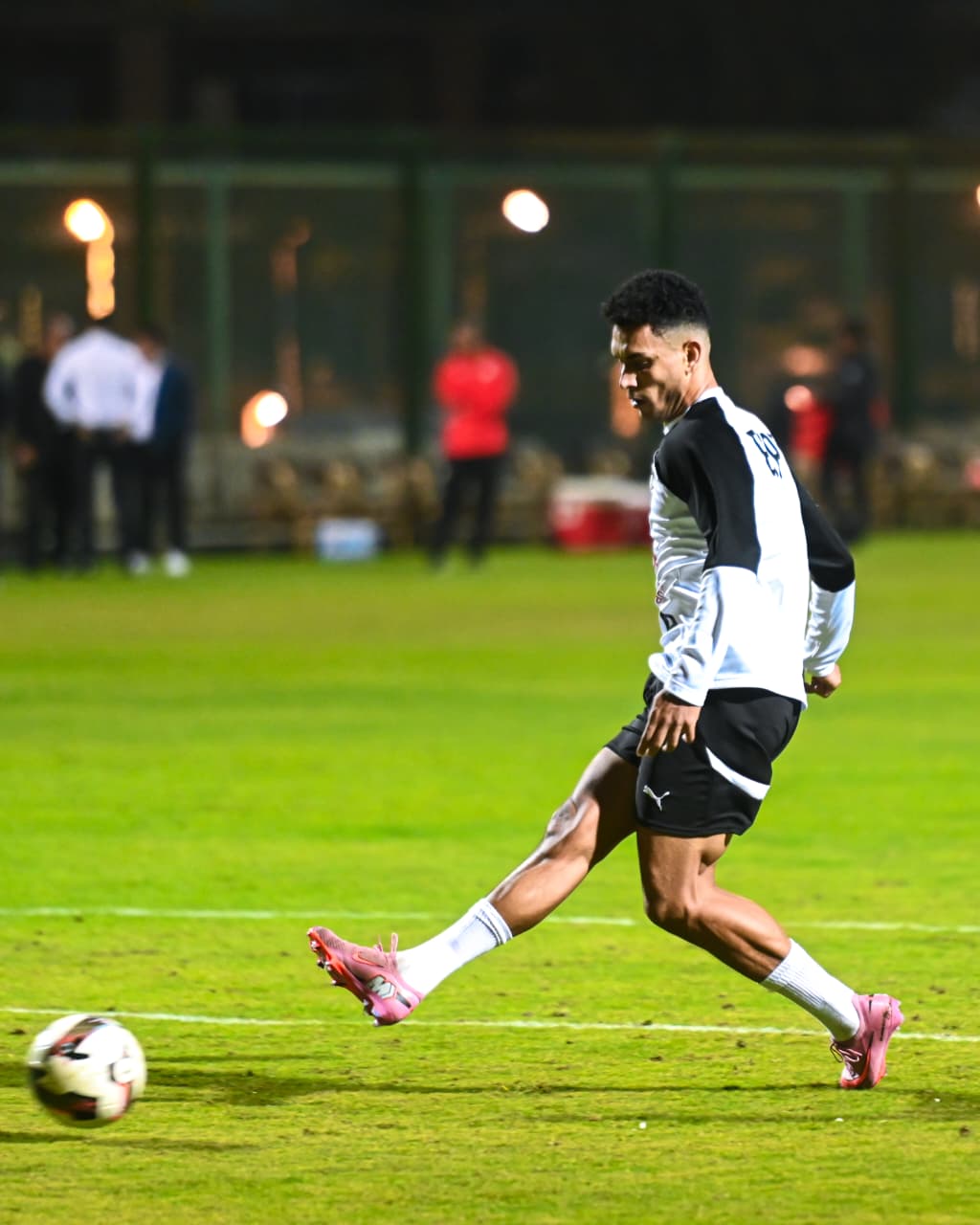 منتخب مصر المشارك في كأس العرب يختتم تدريباته قبل السفر للدوحة