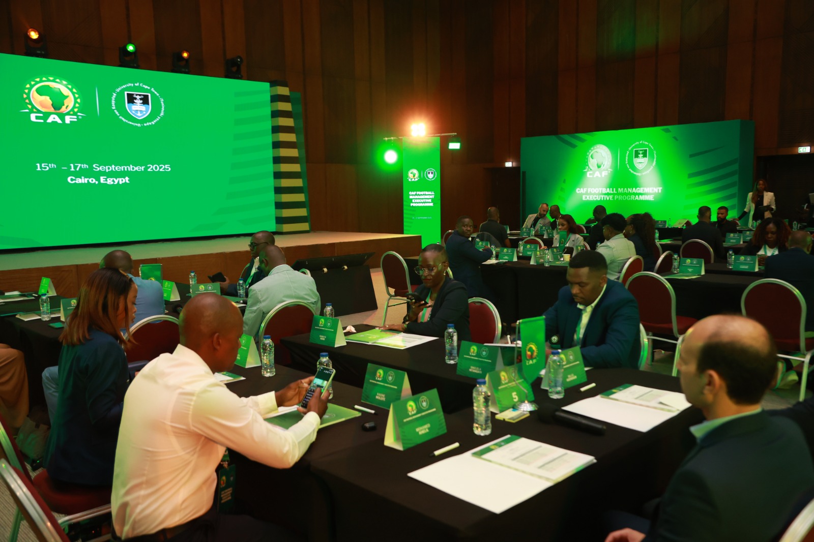 افتتاح ورشة عمل الكاف للمديرين التنفيذيين للاتحادات الأفريقية